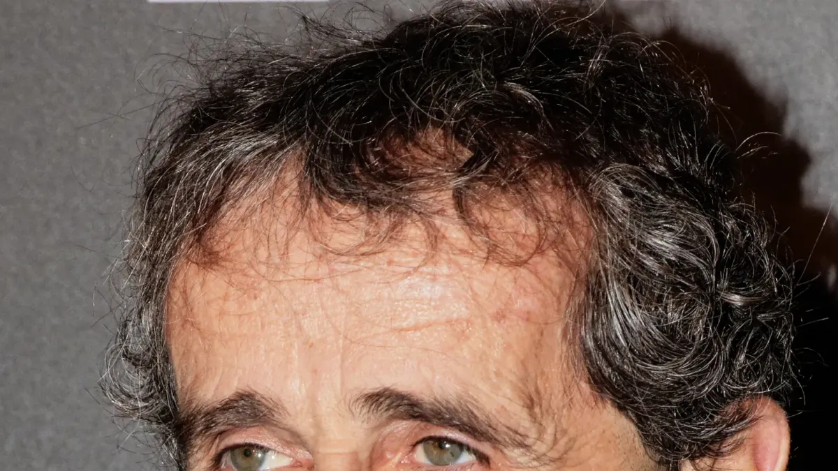 Porträttbild av Alain Prost.