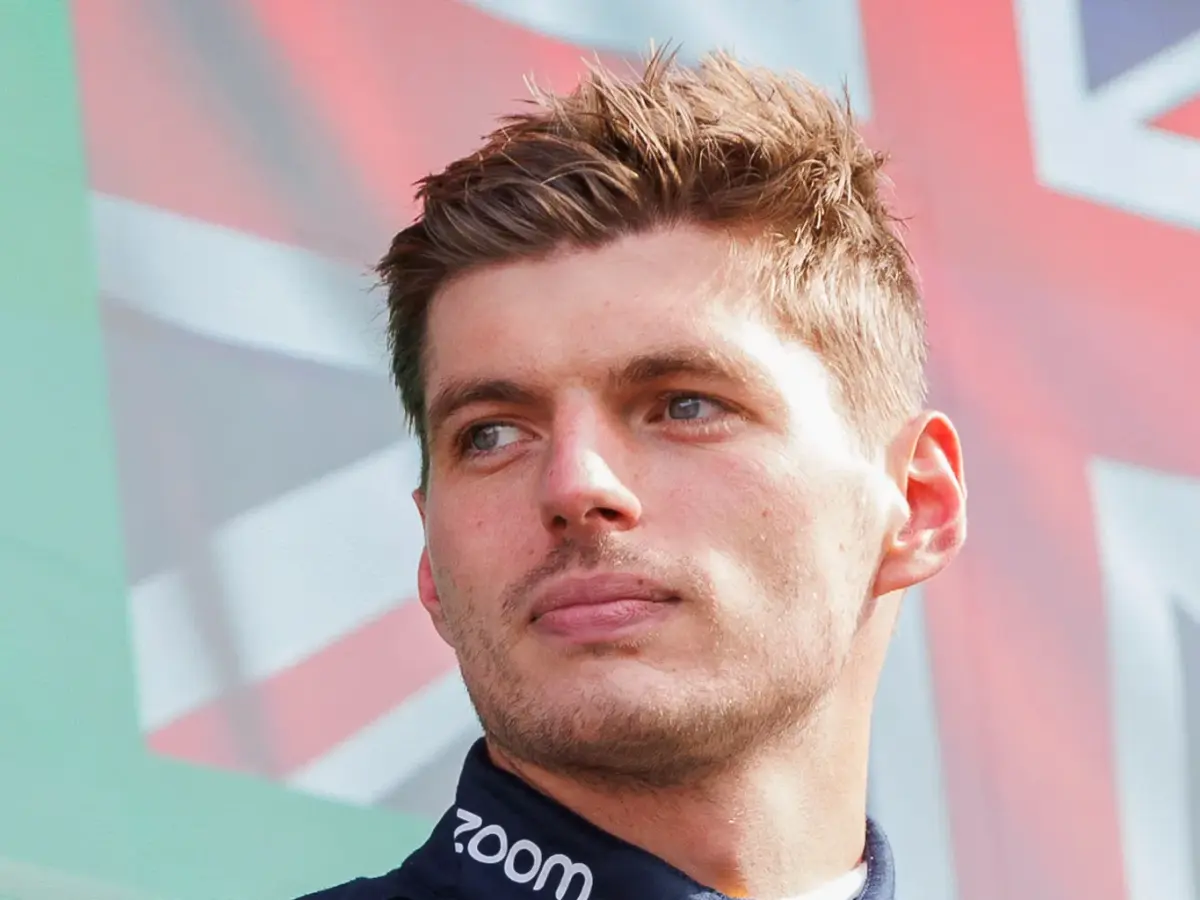 Porträttbild av Max Verstappen.