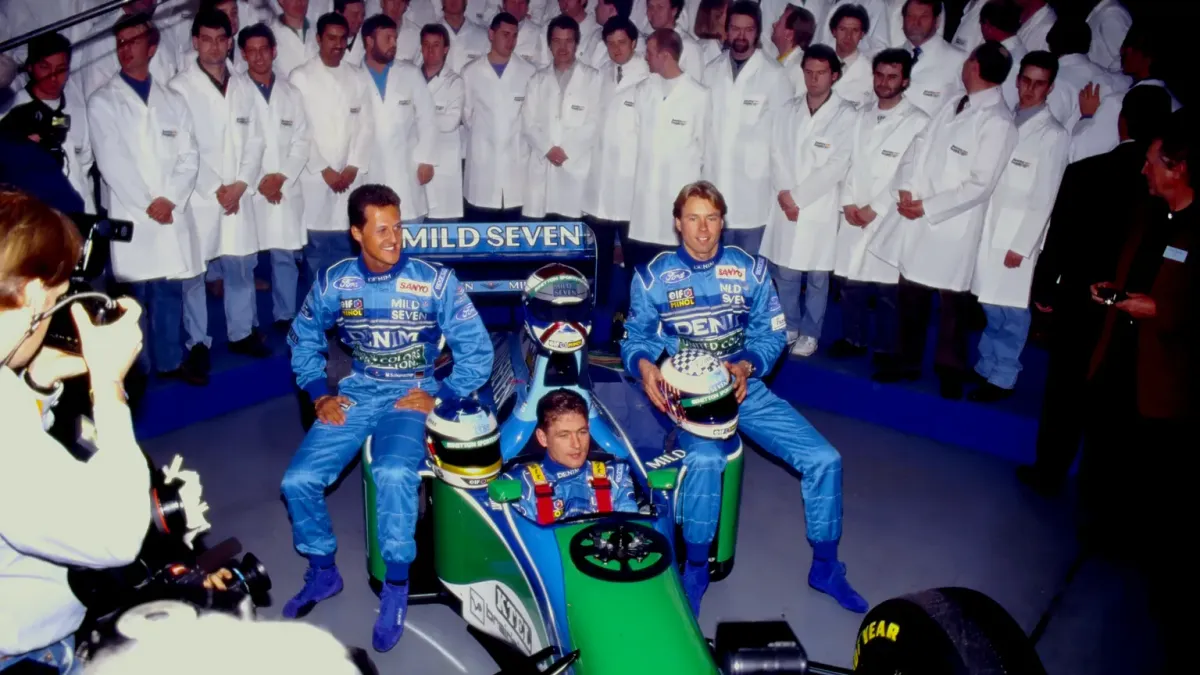 Benetton i Formel 1.